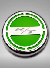 American Car Craft 13Pc Synergy Green Solid RT Inlay Deluxe Fluid Shock Tower Cap Covers Dodge Challenger 2008-2023                                     - ACC-153055-57SBGR - Image 3