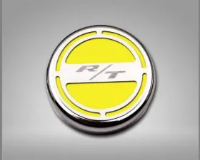 American Car Craft 13Pc Yellow Solid RT Inlay Deluxe Fluid Shock Tower Cap Covers Dodge Challenger 2008-2023