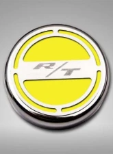 American Car Craft 13Pc Yellow Solid RT Inlay Deluxe Fluid Shock Tower Cap Covers Dodge Challenger 2008-2023                                     - ACC-153055-57SYLW - Image 3