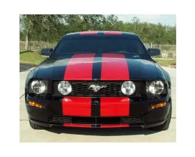 American Car Craft Dark Blue Solid Premium Vinyl Custom Racing Stripes Ford Mustang 2005-2009