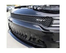 American Car Craft Black Powder Coated Sabretooth Grille Dodge Charge 2015-2019
