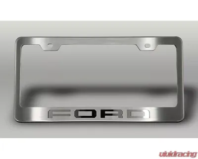 American Car Craft License Plate Frame w/ No Color "Ford" Lettering Ford F-250 2017-2022 - ACC-792003