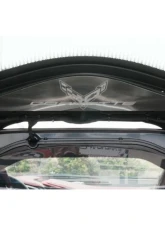 American Car Craft Brushed Finish Rear Vanity Plate with Etched Corvette Logo Chevrolet C8 Corvette Coupe 2020-2024                                     - ACC-883032 - Image 7