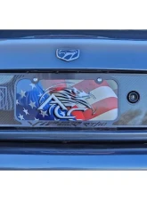 American Car Craft Carbon Fiber with Black Brushed Trim Tag Back Frame Dodge Viper RT-10 Gen 2 1996-2002                                     - ACC-962090 - Image 4