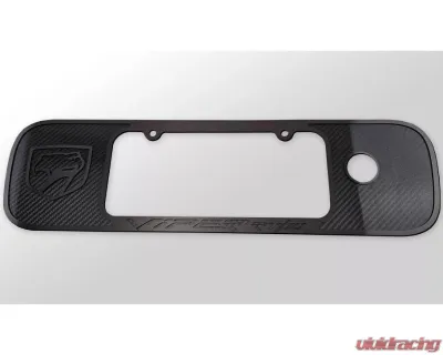 American Car Craft Carbon Fiber with Black Brushed Trim Tag Back Frame Dodge Viper RT-10 Gen 2 1996-2002 - ACC-962090