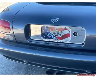 American Car Craft Polished with Brushed Trim Tag Back Frame Dodge Viper RT-10 Gen 2 1996-2002 - ACC-962091