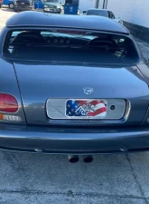 American Car Craft Polished with Brushed Trim Tag Back Frame Dodge Viper RT-10 Gen 2 1996-2002                                     - ACC-962091 - Image 5