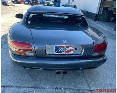 American Car Craft Polished with Brushed Trim Tag Back Frame Dodge Viper RT-10 Gen 2 1996-2002 - ACC-962091