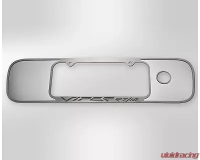 American Car Craft Polished with Brushed Trim Tag Back Frame Dodge Viper RT-10 Gen 2 1996-2002 - ACC-962091