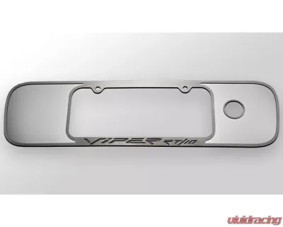 American Car Craft Polished with Brushed Trim Tag Back Frame Dodge Viper RT-10 Gen 2 1996-2002 - ACC-962091