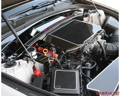 American Car Craft Coolant Tank Cover Polished Cadillac Cts-V 2016-2019 - ACC-123108