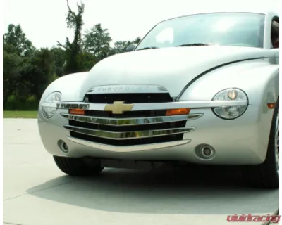 American Car Craft Grille Overlays Polished Front 5pc Chevrolet SSR 2003-2006 - ACC-512001