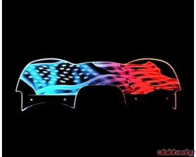 American Car Craft Windjammer Lit Flag Style Chevrolet SSR 2003-2006 - ACC-511004