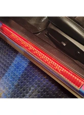 American Car Craft Carbon Fiber Door Sills w/Scat Pack Brushed Lettering w/Red LED 2pc Dodge Challenger 2015-2024                                     - ACC-151083-RDL - Image 4