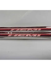 American Car Craft Carbon Fiber Door Sills w/HEMI Brushed Lettering w/Red LED Illumination 2pc Dodge Challenger 2015-2024                                     - ACC-151085-RDL - Image 2