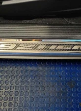 American Car Craft Carbon Fiber Door Sills w/392 HEMI Brushed Lettering w/White LED Illumination 2pc Dodge Challenger 2015-2024                                     - ACC-151087-WHTL - Image 5