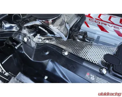 American Car Craft Stainless Steel Dress-up Engine Bolt Cover Kit Chevrolet Corvette C8 HTC 2020-2024 - ACC-883217