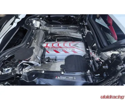 American Car Craft Stainless Steel Dress-up Engine Bolt Cover Kit Chevrolet Corvette C8 HTC 2020-2024 - ACC-883217