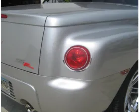American Car Craft Taillight Bezels Polished Chevrolet SSR 2003-2006