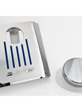 American Car Craft Master Cylinder Cover Manual Polished Stainless - Dark Blue Solid Chevrolet Corvette C7 Z06 2014-2019                                     - ACC-053128-DBLU - Image 2