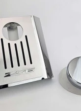 American Car Craft Master Cylinder Cover Automatic Polished Stainless - Black Solid Chevrolet Corvettes C7 Z06 2014-2019                                     - ACC-053127-SBLK - Image 2