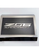 American Car Craft Fuse Box Cover Polished Stainless Steel Corvette Chevrolet C7 Z06 2014-2019                                     - ACC-053133 - Image 2
