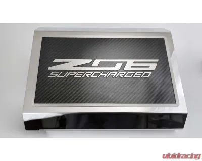 American Car Craft Fuse Box Cover Polished Stainless Steel Corvette Chevrolet C7 Z06 2014-2019 - ACC-053133