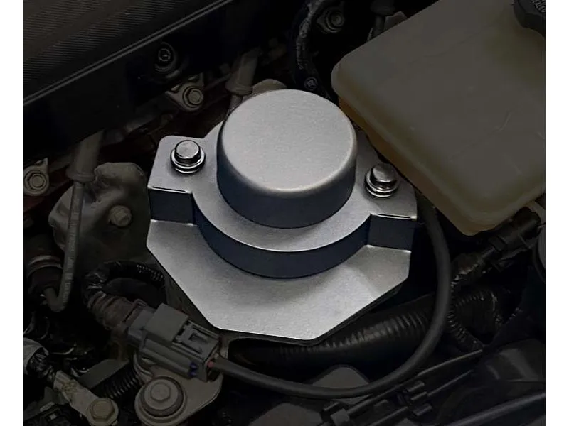 American Car Craft Vacuum Pump Actuator w/Cap -Powder Coated Black Textured Chevrolet Corvette C7 2014-2019 - ACC-053138