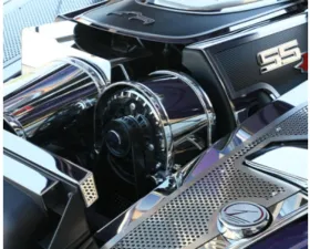 American Car Craft Alternator Cover Kit 3pc Polished Chevrolet SSR 2003-2006