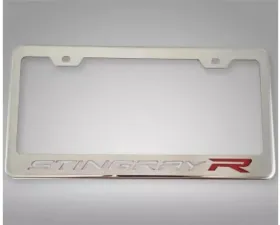 American Car Craft  Stingray R Style License Plate Frame Chevrolet Corvette C8 2020-2024