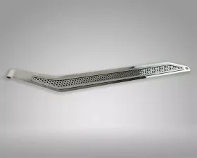 American Car Craft Stainless Door Prop w/ Perforated Insert - Driver Side Chevrolet Corvette C7 2014-2019