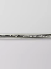 American Car Craft Stainless Door Prop w/ "Z06 Supercharged" Real Carbon Fiber Insert - Driver Side Chevrolet Corvette C7 2014-2019                                     - ACC-051039 - Image 4