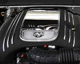 American Car Craft 12pc Polished Stainless Steel Shroud Dress Up Kit Dodge Charger | Magnum | Chrysler 300C 2005-2010