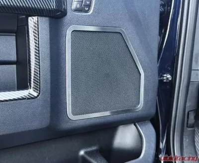 American Car Craft Front Outer Door Speaker Brushed Trim Ford F-250 2017-2022 - ACC-791025