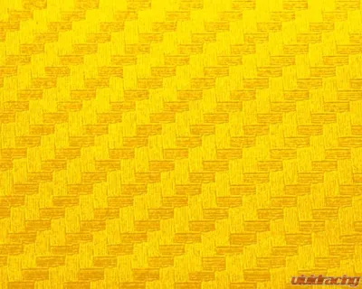 American Car Craft Black Cap Cover Set with Yellow Carbon Fiber Crossed Flag Logo Insert - ACC-883068-YLW