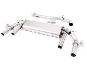 Milltek Cat Back GPF/OPF Back - Non-Res (Louder) with GT-100 Polished Trims Ateca Cupra 300 4Drive Exhaust