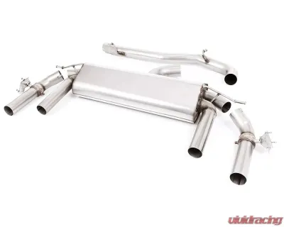Milltek Cat Back GPF/OPF Back - Non-Res (Louder) with GT-100 Polished Trims Ateca Cupra 300 4Drive Exhaust - SSXSE218