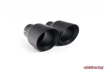 Milltek Valved Front Pipe Back System Cerakote Black Alfa Romeo Giulia 2.9 V6 2017-2022 - SSXAR002