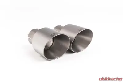 Milltek Valved Front Pipe Back System Brushed Titanium Alfa Romeo Giulia 2.9 V6 2017-2022 - SSXAR003
