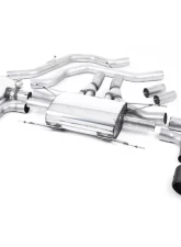 Milltek Front Pipe Back System Carbon Fibre EC Approved Alfa Romeo Giulia 2.9 V6 2017-2022                                     - SSXAR16 - Image 2