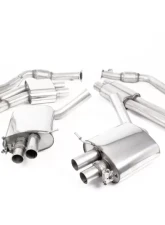 Milltek Cat-Back Resonated Titanium Oval Trims Audi RS5 B9 2.9 V6 2017-2023                                     - SSXAU809 - Image 2