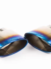 Milltek Cat-Back Resonated Burnt Titanium Oval Trims Audi RS5 B9 2.9 V6 2017-2023                                     - SSXAU810 - Image 2