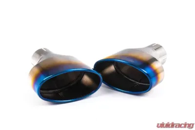 Milltek Cat-Back Non-Resonated (Race - Louder) Burnt Titanium Oval Trims Audi RS5 B9 2.9 V6 2017-2023 - SSXAU812
