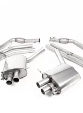 Milltek Cat-Back Road-2023 Titanium Oval Trims Audi RS5 B9 2.9 V6 2017-2023                                     - SSXAU813 - Image 2
