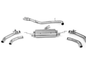 Milltek Back Exhaust System 80mm OPF Fits OE Tailpipes Audi RSQ3 2.5T Sportback | SUV 2020-2023