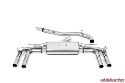Audi S3 2.0TFSI Quattro Saloon/Sedan 310PS 8Y (OPF/GPF Models Only) 2020-2023 Large Bore Downpipe and Hi-Flow Sports Cat Exhaust - Milltek Fitment Audi S3 2.0TFSI Quattro Saloon/Sedan 310PS 8Y (OPF/GPF Models Only) 2020-2023 Large Bore Downpipe and Hi-Flow Sports Cat Exhaust - Milltek Fitment