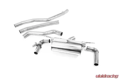 Milltek Cat Back System Cerakote Black GT-90 Trims BMW F31 M340i Touring 2018-2019 - SSXBM1165