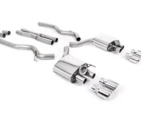 Milltek Cat-Back Polished GT-100 Trims Ford Mustang 5.0 V8 GT 2019-2023
