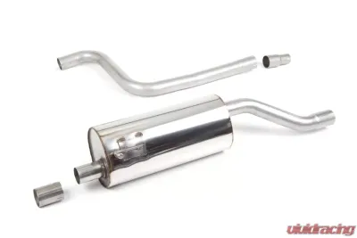 Milltek Particulate Filter-back GPF/OPF Resonated ST Style Twin GT-90 Polished Trims Ford Fiesta 2019-2023 - SSXFD296