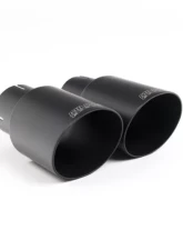 Milltek Particulate Filter-back GPF/OPF Non-Resonated ST Style Twin GT-90 Cerakote Black Trims Ford Fiesta 2019-2023                                     - SSXFD298 - Image 2